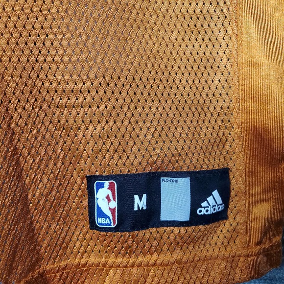 Adidas NBA Phoenix Suns Jersey Youth 10-12 Medium Steve Nash 13 Orange Grey - Picture 6 of 7